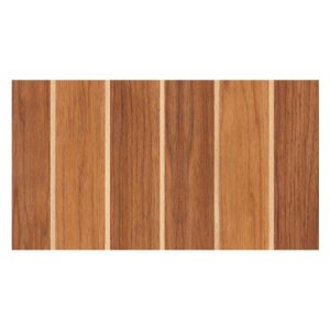 Teak look laminaat bootlvoer